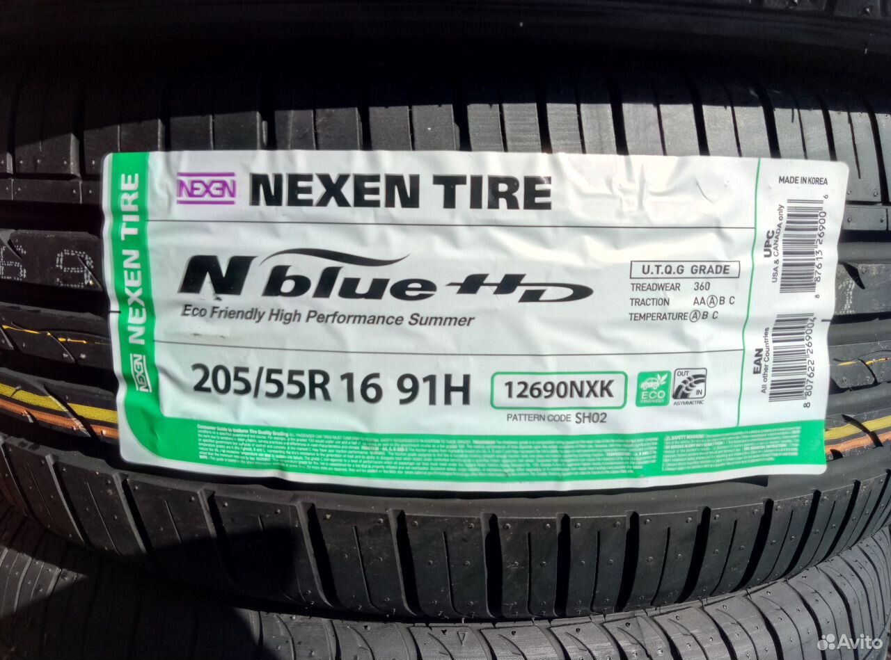 Шина nexen 205 55 r16. Nexen 205 55 16.