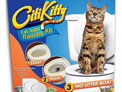Система приучения кошек к унитазу Citi Kitty