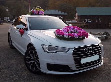 Прокат автомобиля Ауди А6 на свадьбы