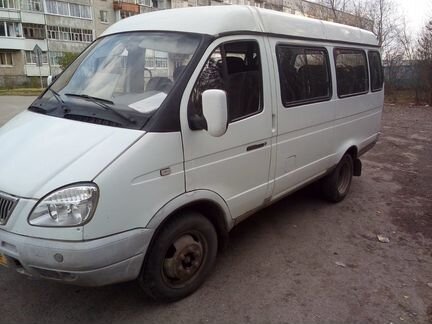 ГАЗ ГАЗель 3221 2.4 МТ, 2006, микроавтобус