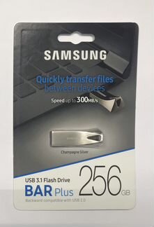 Flash USB диск SAMSUNG BAR Plus 256Gb
