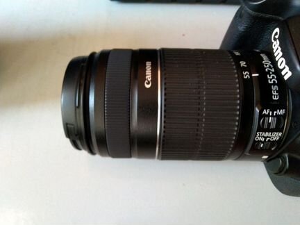 Объективы Canon EF50mm f1.8, EF-S 18-55mm STM, EF