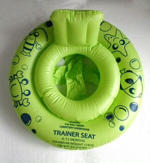 Надувной круг для плавания для малышей до года