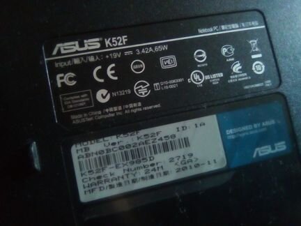 Asus K52F