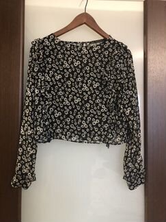 Укорочённая блуза Zara