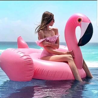 Надувной фламинго Возьми с собой на отдых