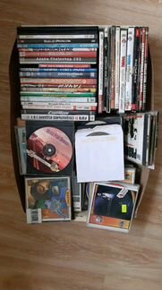 CD DVD диски с играми. Цена за все