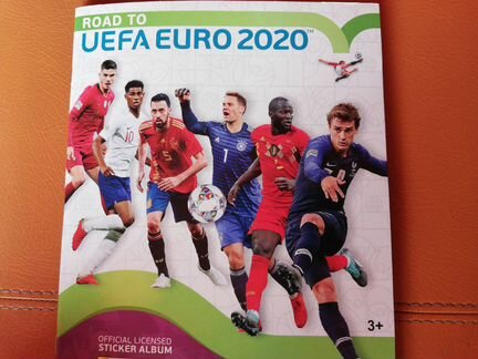 Наклейки road to uefa euro 2020
