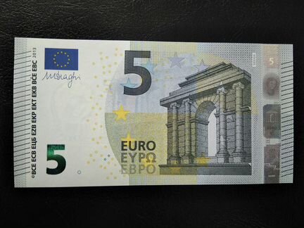 Купюра 5 евро UNC