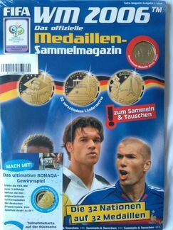 Чемпионат мира по футболу 2006 альбом с медалями