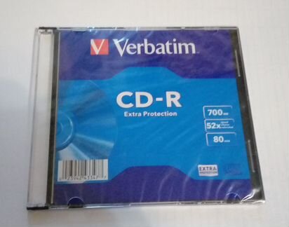 Диски CD DVD Verbatim