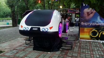 Аттракцион 3D симулятор автомобиля