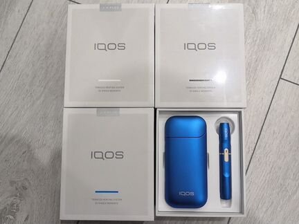 Iqos (Айкос) 2,4 plus White, Black, blue