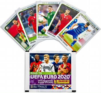 Наклейки uefa euro 2020