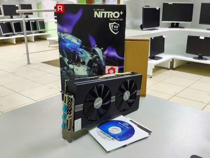 Видеокарта sapphire nitro+ AMD Radeon RX 580, 4Gb