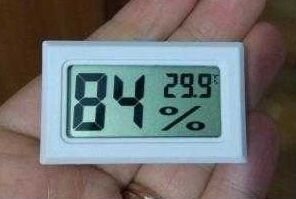 Мини термометр гигрометр