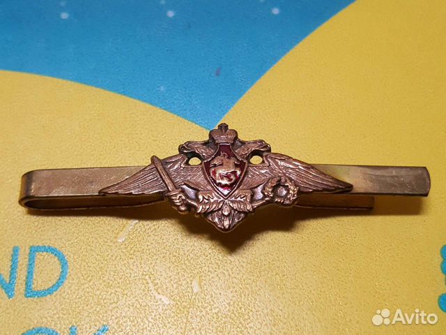 Зажим для галстука форменный офицерский кадетский