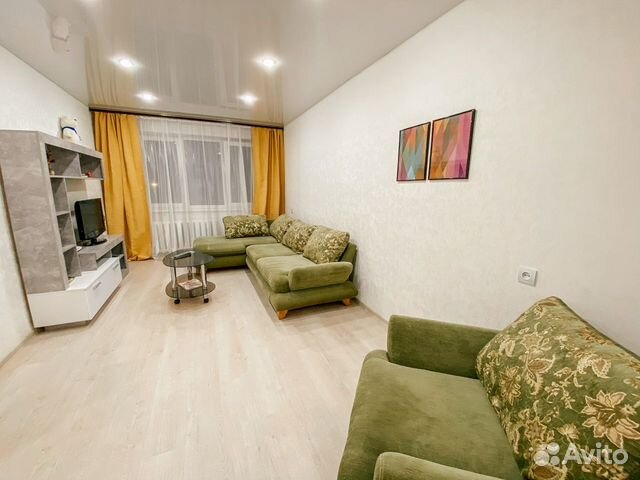 

2-к. квартира, 44 м², 2 кровати