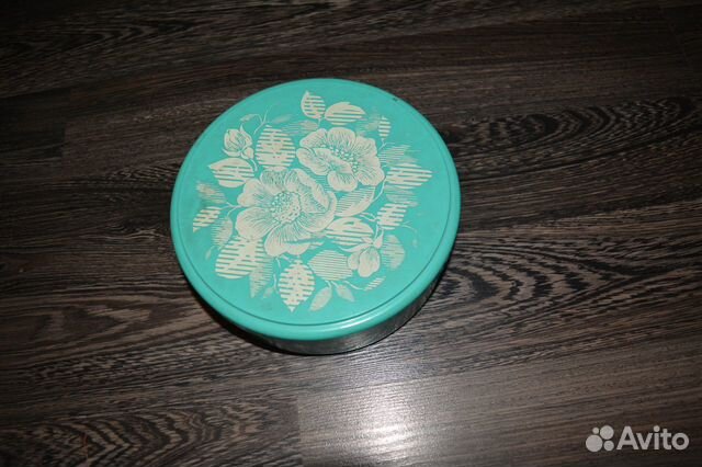 Коробка, шкатулка СССР карболит цветы