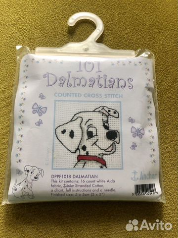 Набор для вышивания Anchor детский «101 далматинец
