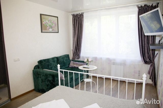 

1-к. квартира, 25 м², 2 кровати