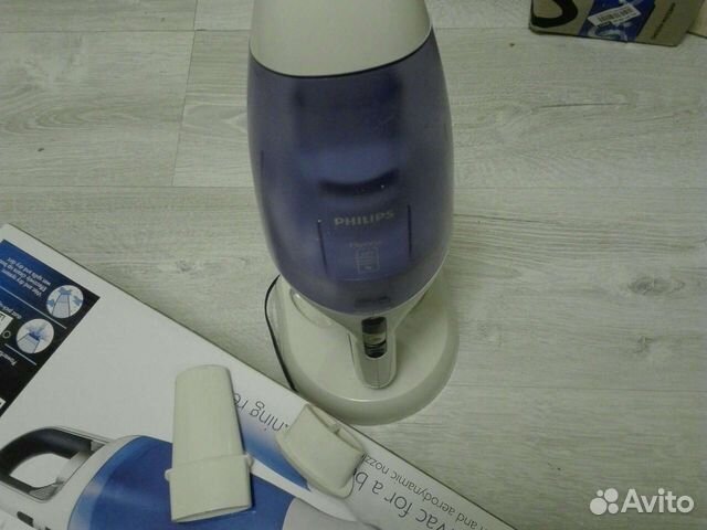 Ручной аккумуляторный пылесос philips MiniVac FC61