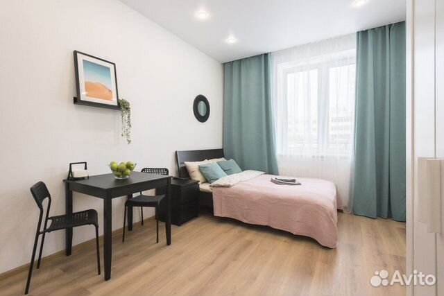 

Квартира-студия, 20 м², 2 кровати