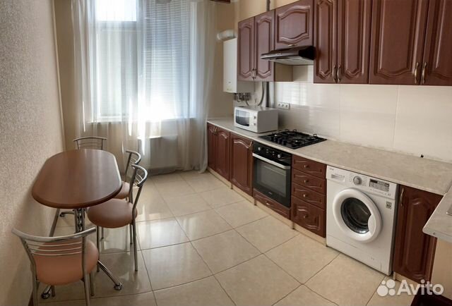

1-к. квартира, 44 м², 2 кровати