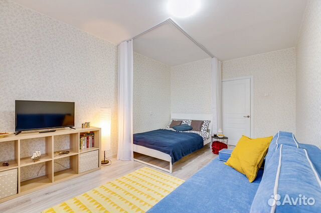 

1-к. квартира, 36 м², 2 кровати