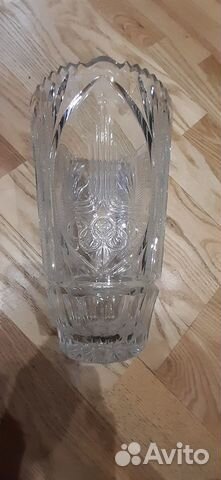 Ваза хрустальная СССР с символом 