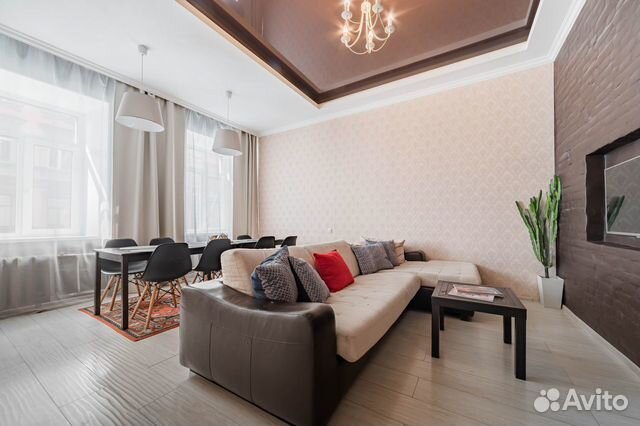 

3-к. квартира, 91 м², 2 кровати