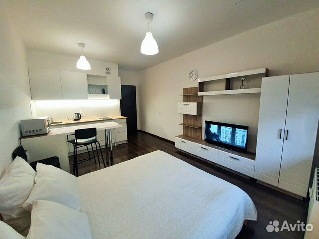 

Квартира-студия, 29 м², 1 кровать