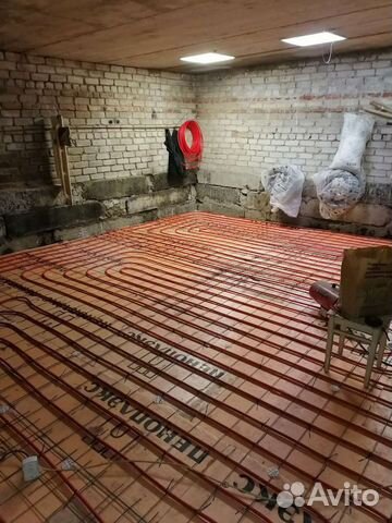 Монтаж систем отопления, теплого пола, водоснабжен