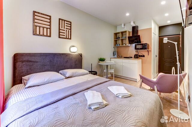 

Квартира-студия, 15 м², 1 кровать