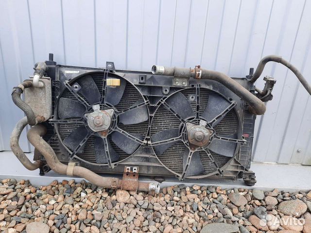 Дифузор с вентилятором Мазда 3 BL АКПП