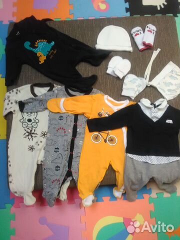 Вещи на мальчика от 0 до 74-80