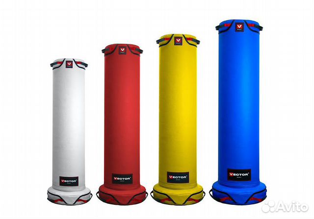 Напол боксёрский мешок кожа 140 см D-35 см 45 кг