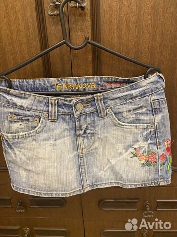 Юбка джинсовая