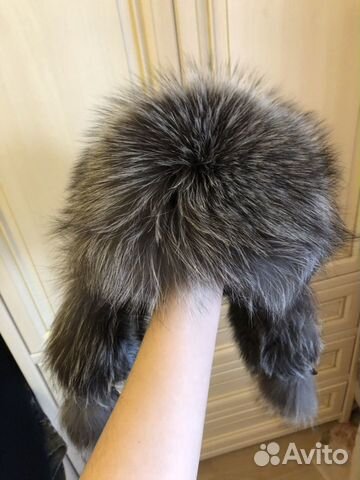 Шапка из чернобурки