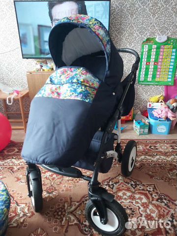 Детскиа коляска 2 в 1 бу