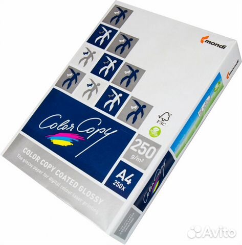 Бумага А4 Color Copy Coated Glossy 250 г/м² 250л