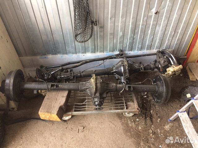 Мост задний гибридный УАЗ буханка