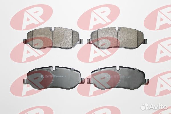 Колодки тормозные передние Land Rover