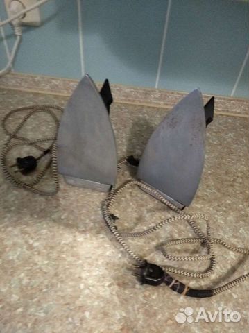 Утюг электрический старый