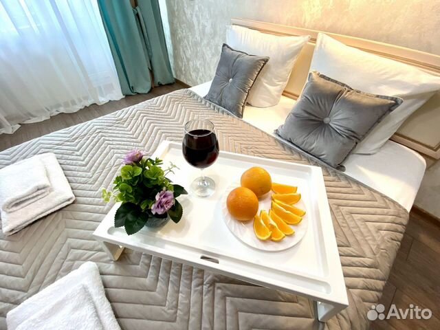 

1-к. квартира, 44 м², 2 кровати