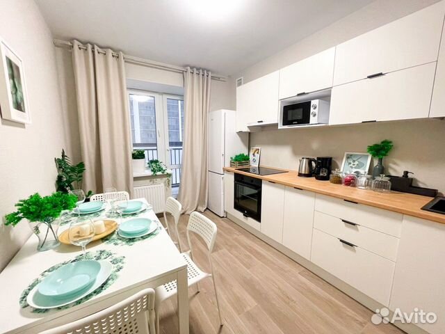 

1-к. квартира, 41 м², 2 кровати