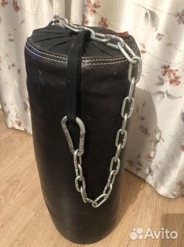 Боксерский мешок натуральная кожа