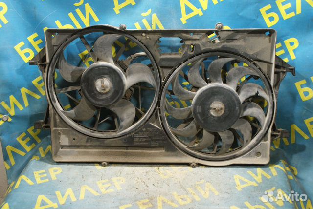 Диффузор + вентилятор радиатора Ford Focus 1