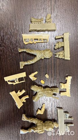 Пленные американские парашютисты и рядовой сс 44г