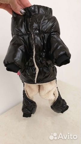 Зимний комбинезон для собачки